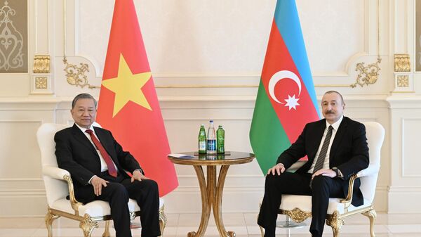 Встреча Президента Ильхама Алиева с Генеральным секретарем Центрального Комитета Коммунистической партии Вьетнама - Sputnik Азербайджан
