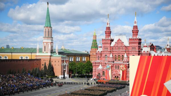 Парад Победы на Красной площади в Москве - Sputnik Азербайджан