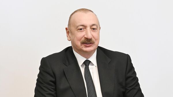 Президент Азербайджана Ильхам Алиев - Sputnik Азербайджан