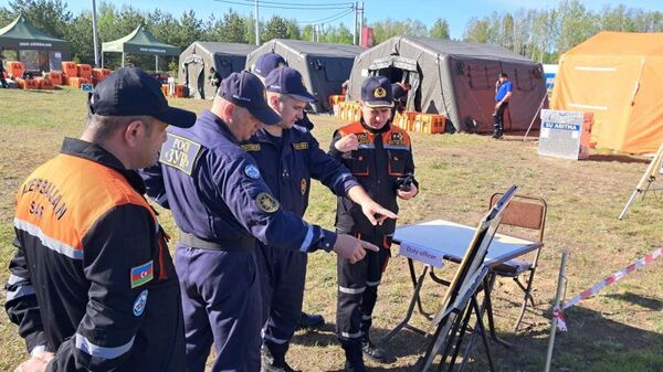 МЧС Азербайджана на совместных учениях стран СНГ
 - Sputnik Азербайджан