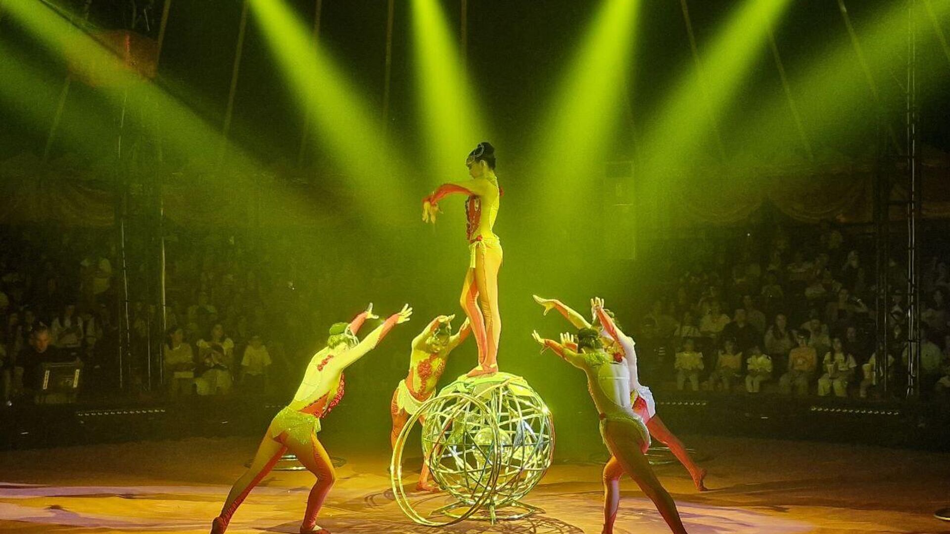 На арене Circus Sea Breeze стартовало новое международное шоу — Аквацирк с тиграми На арене Circus Sea Breeze стартовало новое международное шоу — Аквацирк с тиграми - Sputnik Азербайджан, 1920, 30.05.2025