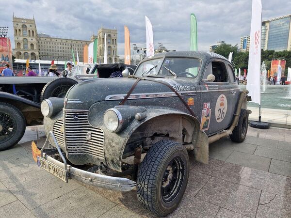 Международный автопробег Peking to Paris Motors Challenge в Баку - Sputnik Азербайджан