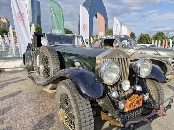 Международный автопробег Peking to Paris Motors Challenge в Баку - Sputnik Азербайджан