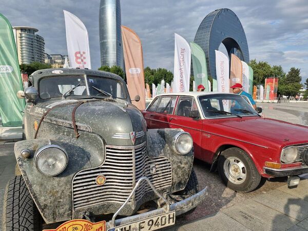 Международный автопробег Peking to Paris Motors Challenge в Баку - Sputnik Азербайджан