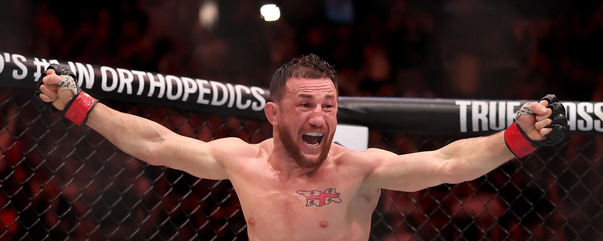  Чемпион UFC в легчайшем весе Мераб Двалишвили - Sputnik Азербайджан, 1920, 20.06.2025