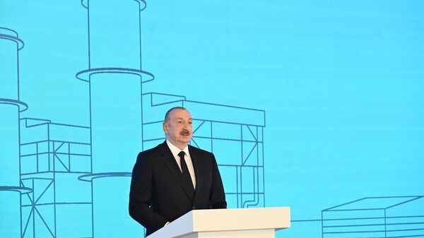  Президент Азербайджанской Республики Ильхам Алиев - Sputnik Азербайджан