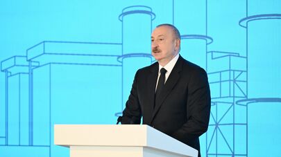  Президент Азербайджанской Республики Ильхам Алиев