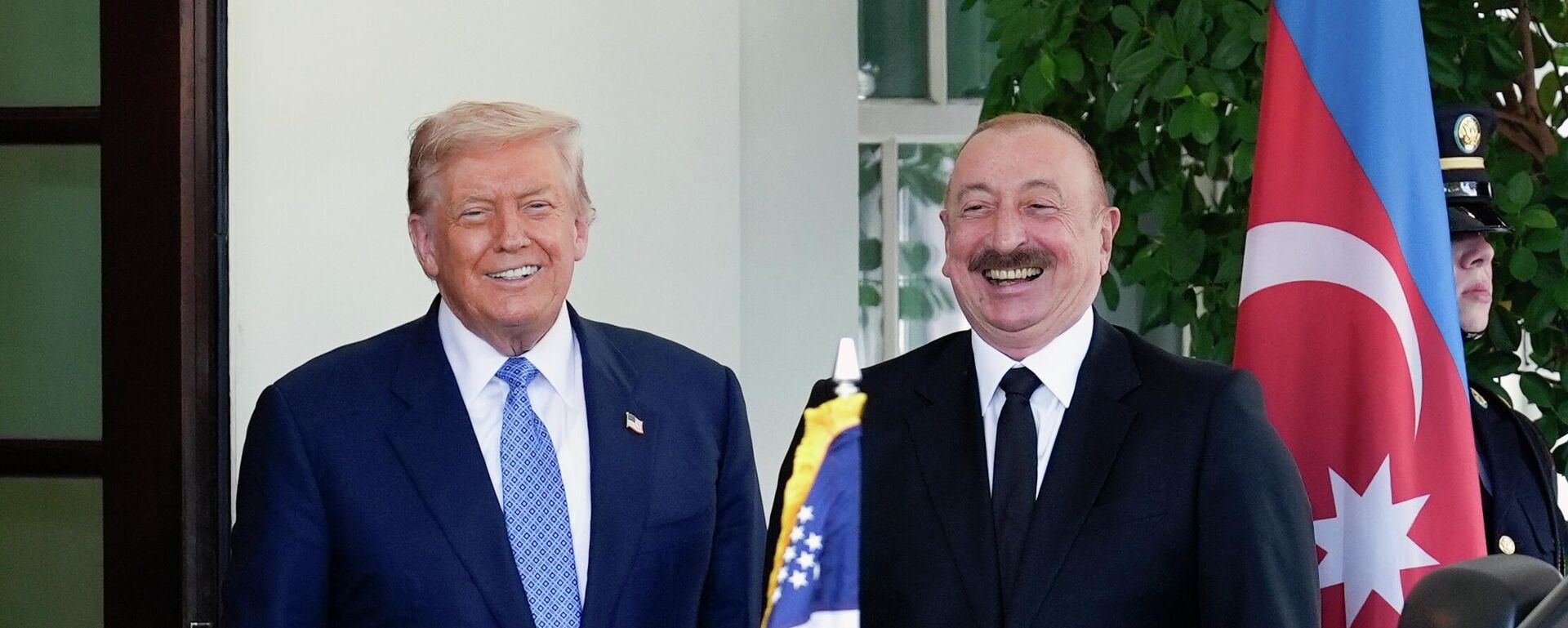 Встреча президентов США, Армении и Азербайджана - Sputnik Азербайджан, 1920, 22.05.2026