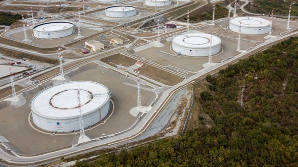 Нефтехранилище Каспийского трубопроводного консорциума (КТК-Р) в Краснодарском крае - Sputnik Азербайджан