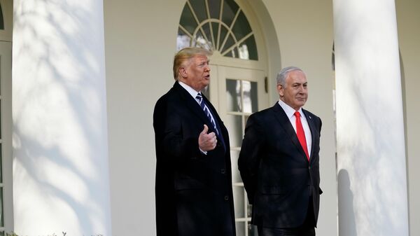 Дональд Трамп и Биньямин Нетаньяху - Sputnik Азербайджан