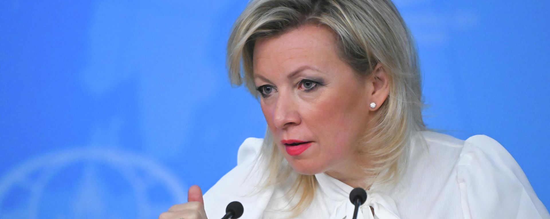 Официальный представитель Министерства иностранных дел России Мария Захарова - Sputnik Азербайджан, 1920, 15.07.2026