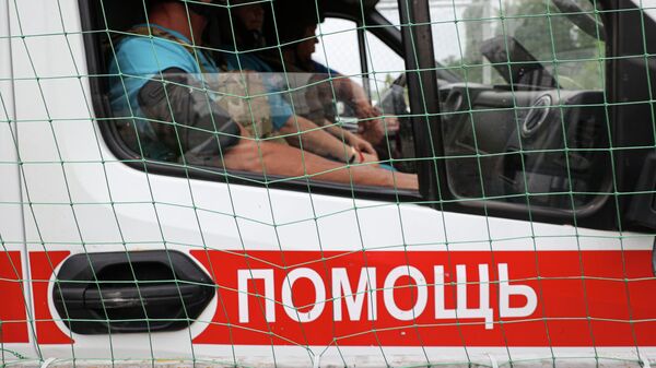 Работа скорой помощи с антидроновой защитой в Белгородском районе - Sputnik Азербайджан