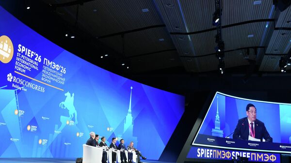 ПМЭФ-2026. Торжественное открытие форума - Sputnik Азербайджан