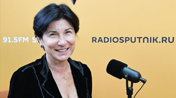 ПМЭФ-2026. Стенд РИА Новости и студия радио Sputnik - Sputnik Азербайджан