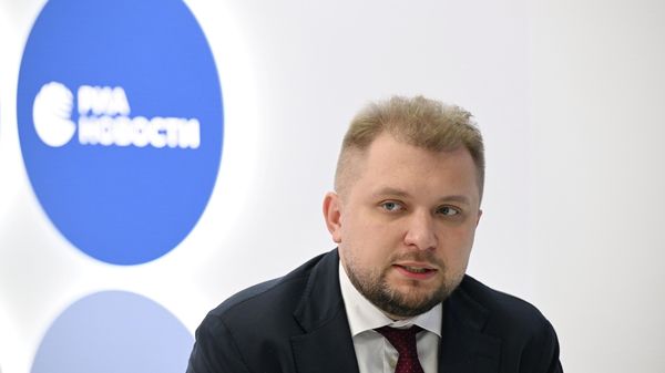 ПМЭФ-2026. Стенд РИА Новости и студия радио Sputnik - Sputnik Азербайджан