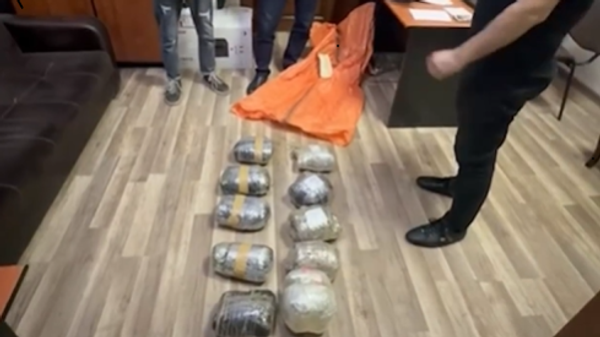 Арестованная партия наркотиков в Азербайджане. - Sputnik Азербайджан