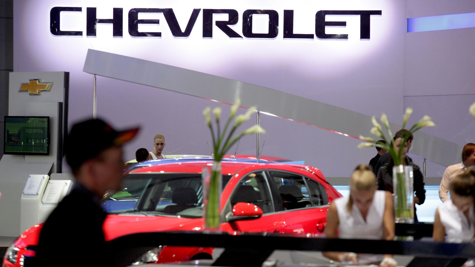 Стенд автомобильной марки Chevrolet  - Sputnik Азербайджан, 1920, 07.07.2026