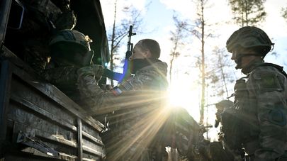 Боевая подготовка военнослужащих ВДВ в зоне СВО.