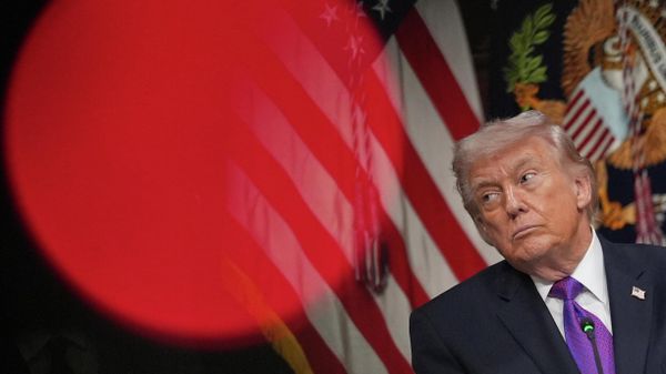 Президент США Дональд Трамп в Белом доме в Вашингтоне, США  - Sputnik Азербайджан