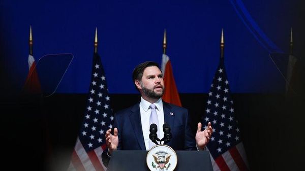 Вице-президент США Джей Ди Вэнс. - Sputnik Азербайджан