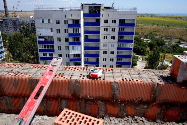 Новый дом в Мариуполе. - Sputnik Азербайджан