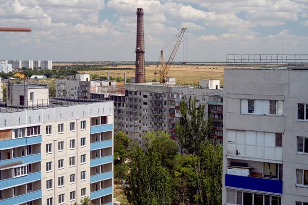 Преображение жилых районов освобожденного города.  - Sputnik Азербайджан