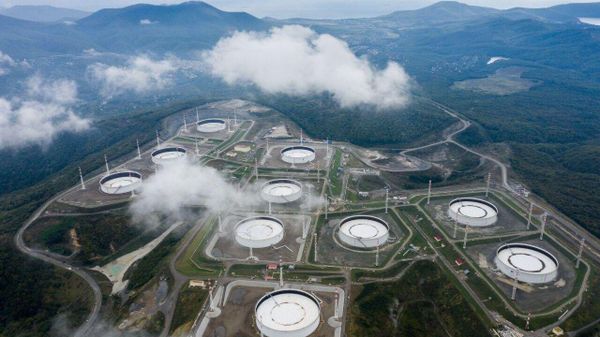 Нефтехранилище Каспийского трубопроводного консорциума. - Sputnik Азербайджан