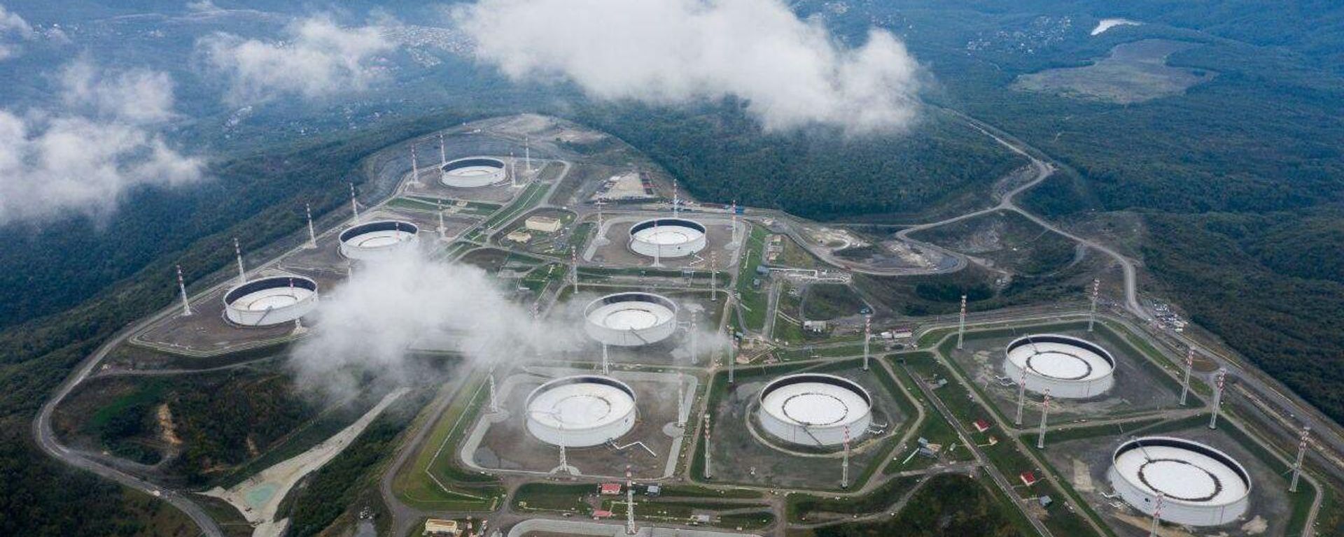 Нефтехранилище Каспийского трубопроводного консорциума. - Sputnik Азербайджан, 1920, 10.08.2026