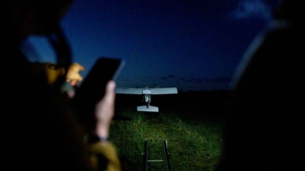 Украинский дрон - Sputnik Азербайджан
