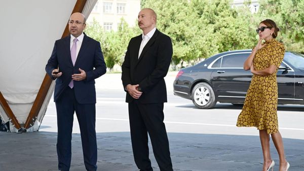 Ильхам Алиев ознакомился с Генеральным планом развития города Нахичевани до 2044 года. - Sputnik Азербайджан