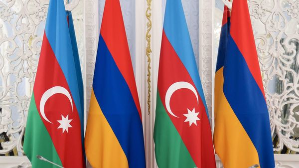 Флаги Армении и Азербайджана - Sputnik Азербайджан