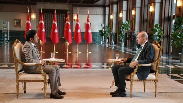 Президент Турции Реджеп Тайип Эрдоган дал эксклюзивное интервью телеканалу Al Jazeera - Sputnik Азербайджан