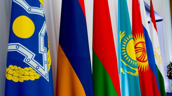 Флаги стран-участниц ОДКБ - Sputnik Азербайджан