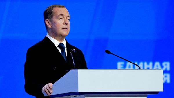 Съезд партии Единая Россия - Sputnik Азербайджан