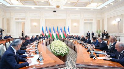 Состоялось 3-е заседание Высшего межгосударственного совета Азербайджана и Узбекистана