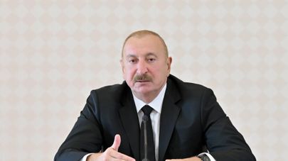 Президент Азербайджана Ильхам Алиев.