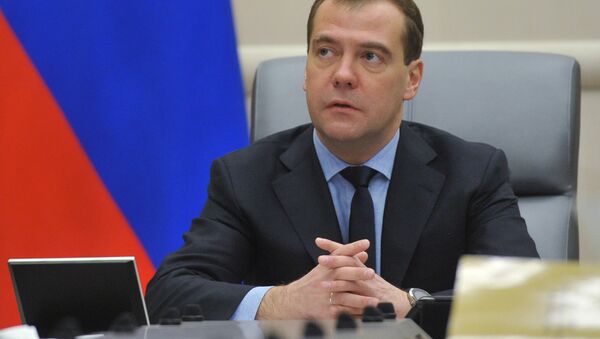 Премьер-министр РФ Дмитрий Медведев - Sputnik Азербайджан