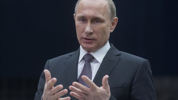 Russian President Vladimir Putin - Sputnik Азербайджан