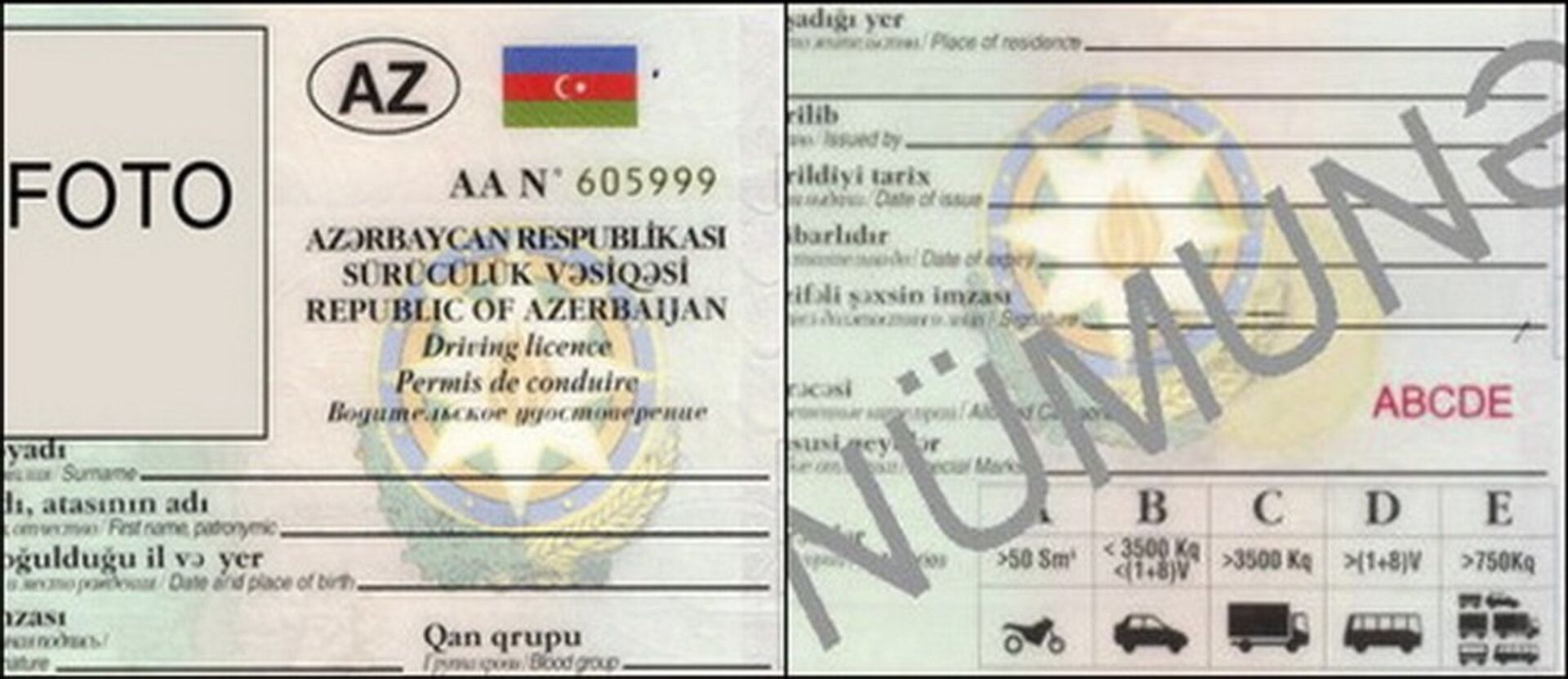 Азербайджанские права нового образца