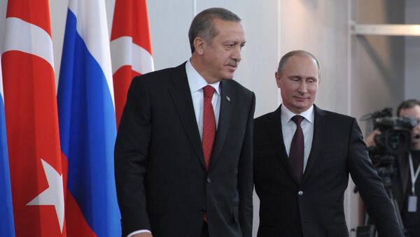 Владимир Путин и Реджеп Тайип Эрдоган встретятся в Баку - Sputnik Азербайджан