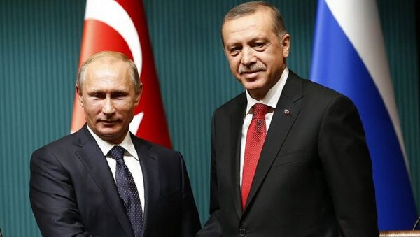 Путин и Эрдоган - Sputnik Азербайджан