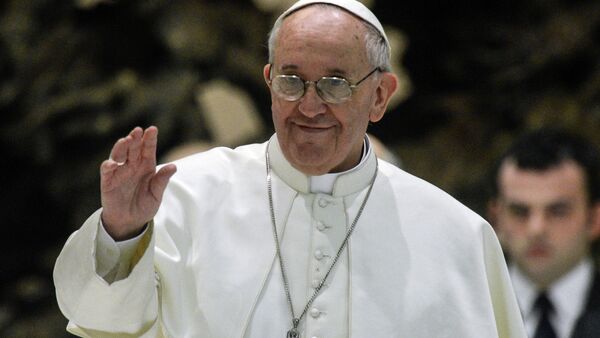 Папа Римский Франциск. Архивное фото - Sputnik Азербайджан