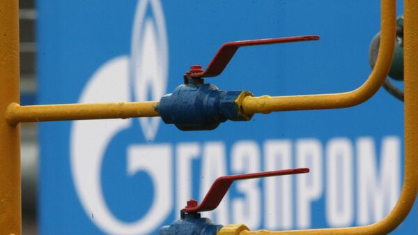 Логотип Газпрома - Sputnik Азербайджан