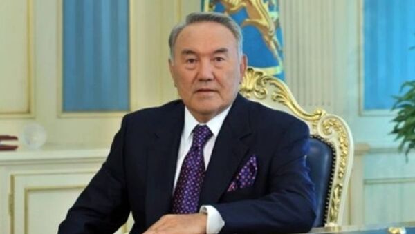 Президент Казахстана Нурсултан Назарбаев - Sputnik Azərbaycan