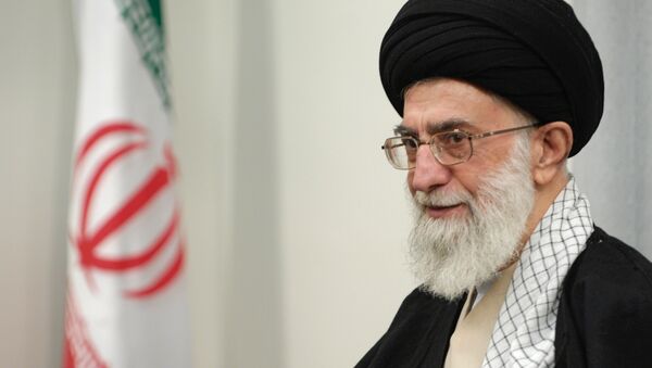 Духовный лидер Ирана аятолла Сейед Али Хаменеи - Sputnik Азербайджан