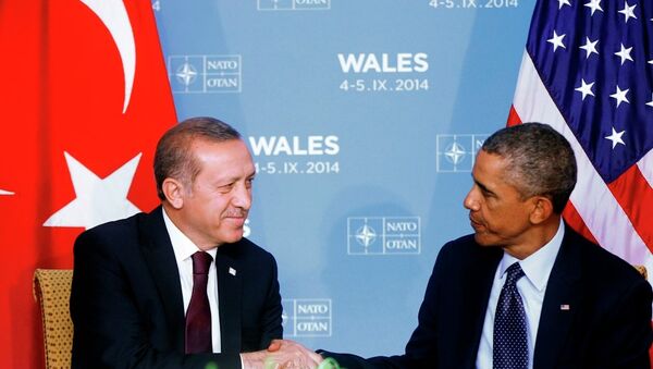 Erdoğan və Barack Obama - Sputnik Azərbaycan