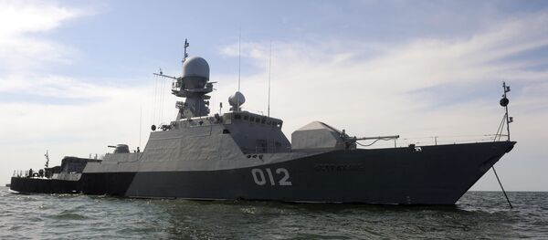 Учения батальона морской пехоты Каспийской флотилии - Sputnik Азербайджан