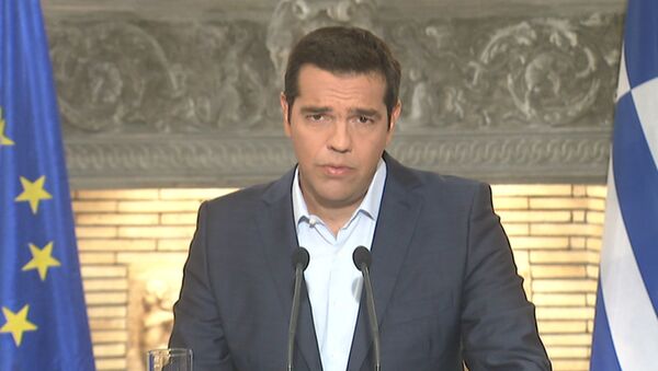 Ципрас объяснил народу Греции причину своей отставки с поста премьер-министра - Sputnik Азербайджан