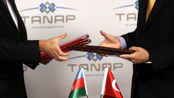 проект TANAP и «Южный коридор» - Sputnik Азербайджан