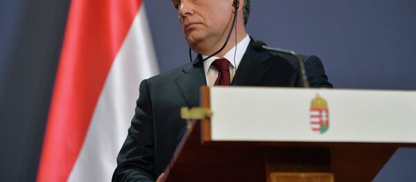 Премьер-министр Венгерской Республики Виктор Орбан Премьер-министр Венгерской Республики Виктор Орбан - Sputnik Азербайджан